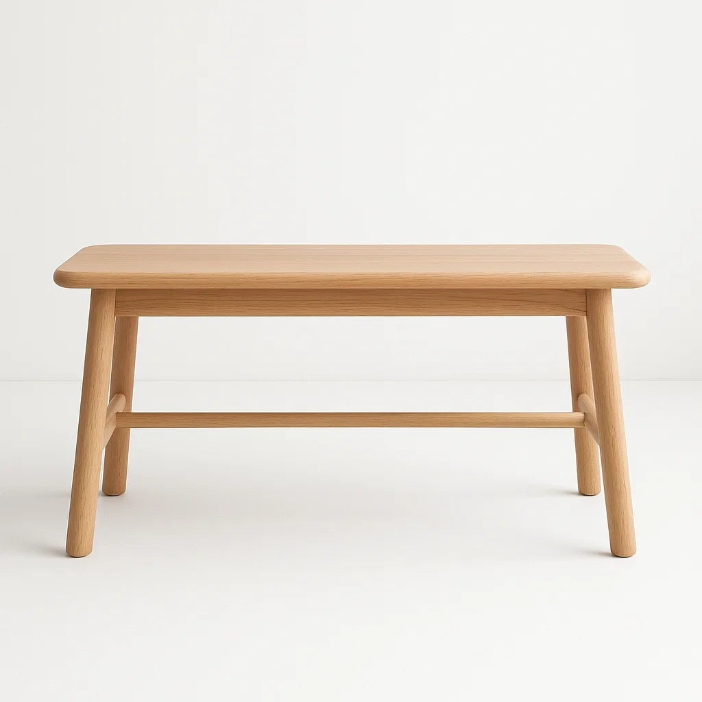 Holzbank Eiche Rechteckig 100x40x45cm
